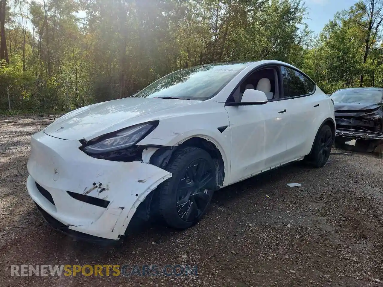 1 Photograph of a damaged car 7SAYGDEE9PF589364 TESLA MODEL Y 2023