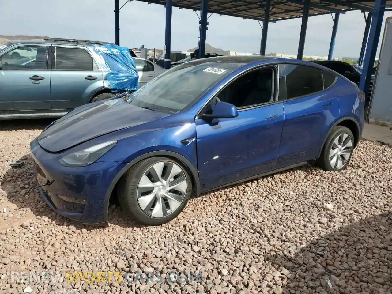 1 Photograph of a damaged car 7SAYGDEE9PF606213 TESLA MODEL Y 2023