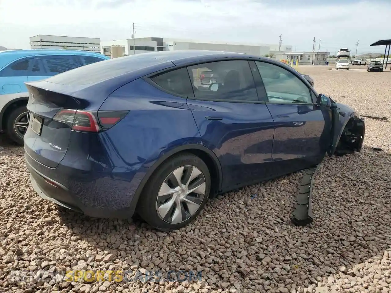 3 Photograph of a damaged car 7SAYGDEE9PF606213 TESLA MODEL Y 2023