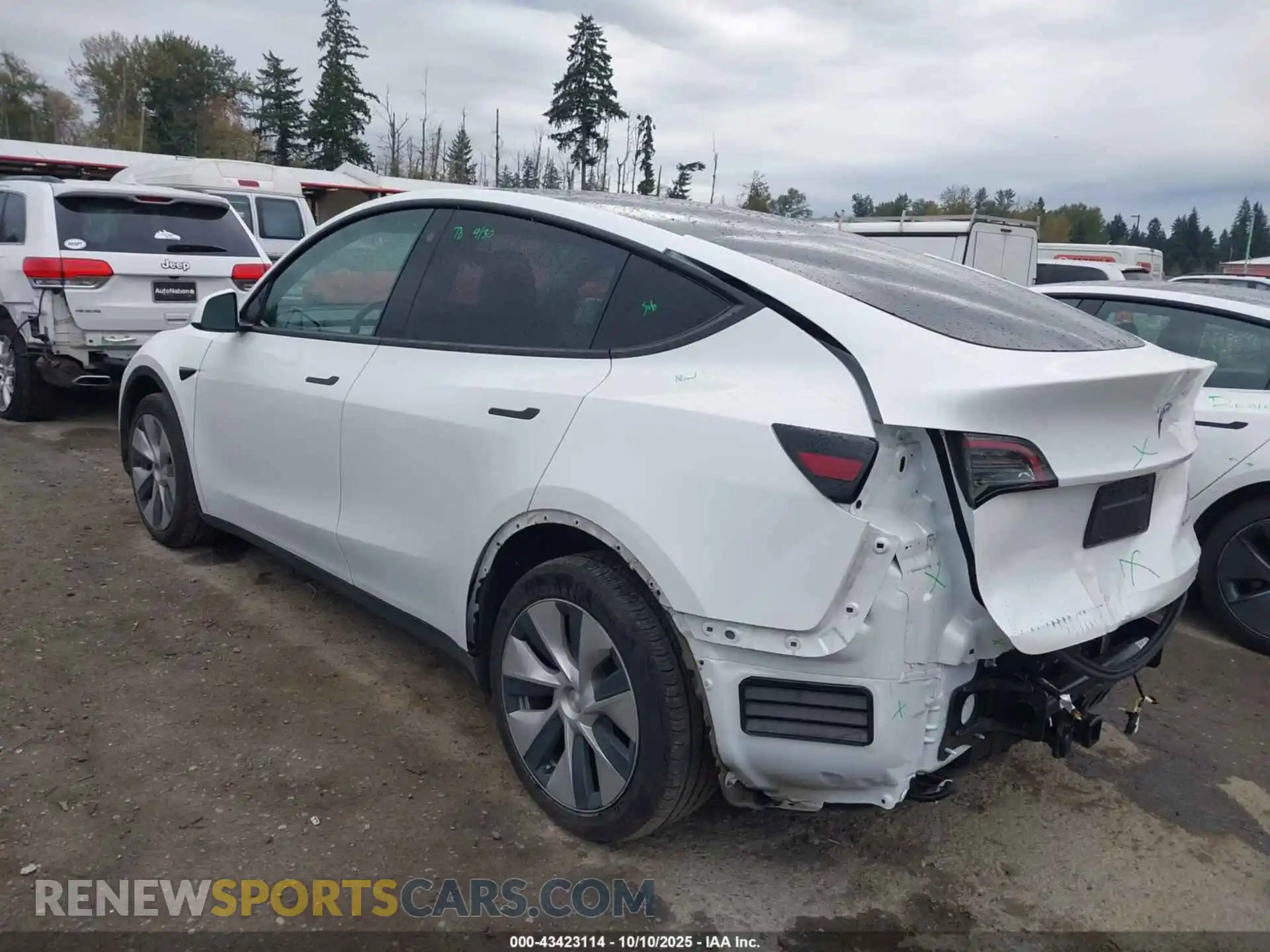 3 Photograph of a damaged car 7SAYGDEE9PF608091 TESLA MODEL Y 2023