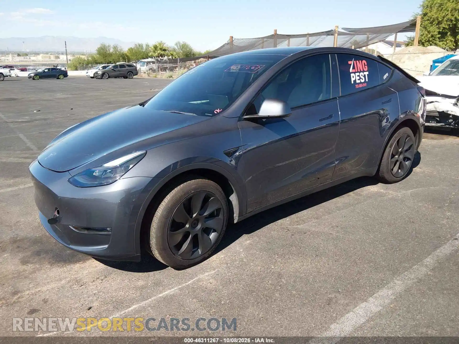 2 Фотография поврежденного автомобиля 7SAYGDEE9PF625506 TESLA MODEL Y 2023