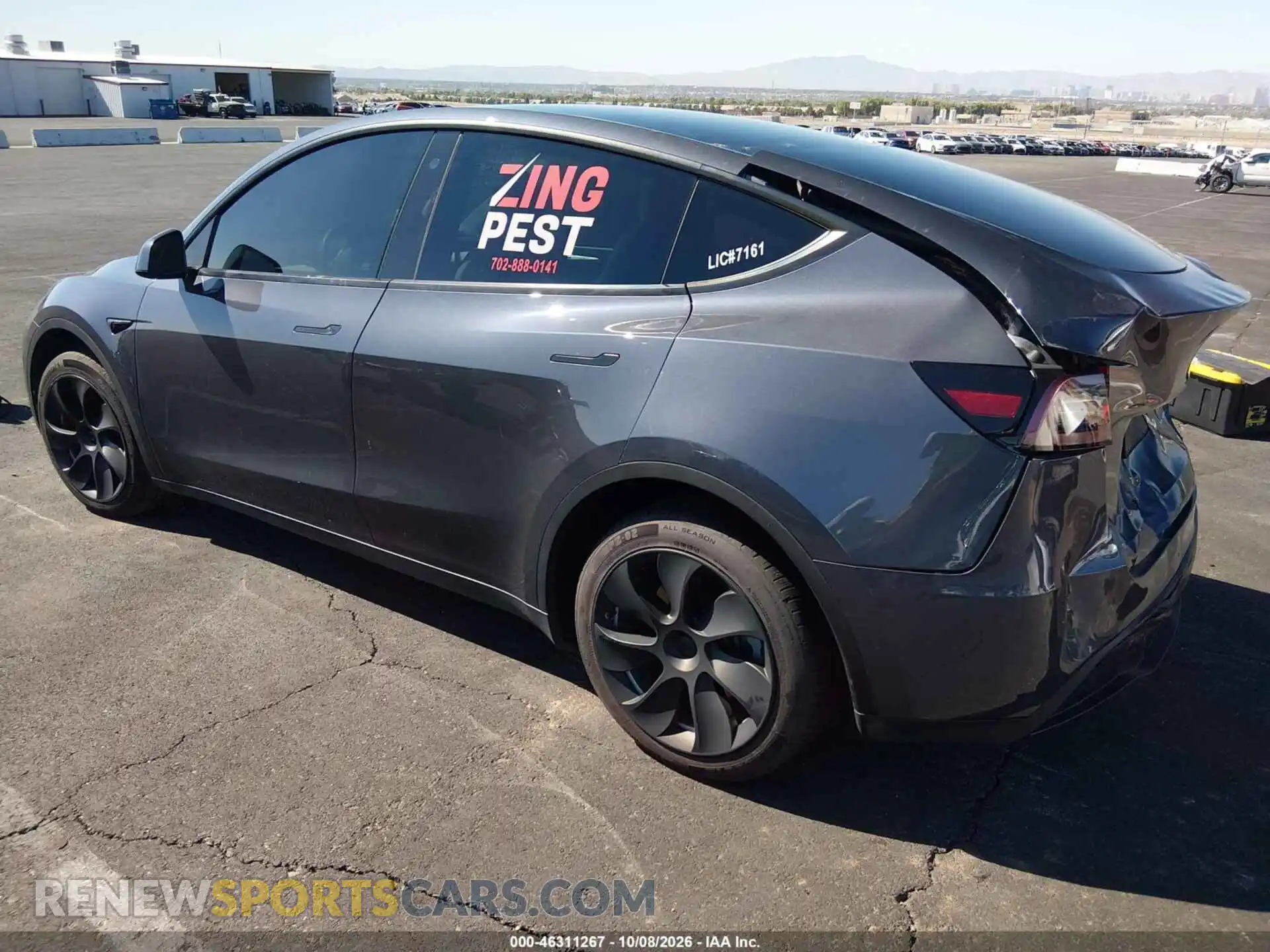 3 Фотография поврежденного автомобиля 7SAYGDEE9PF625506 TESLA MODEL Y 2023
