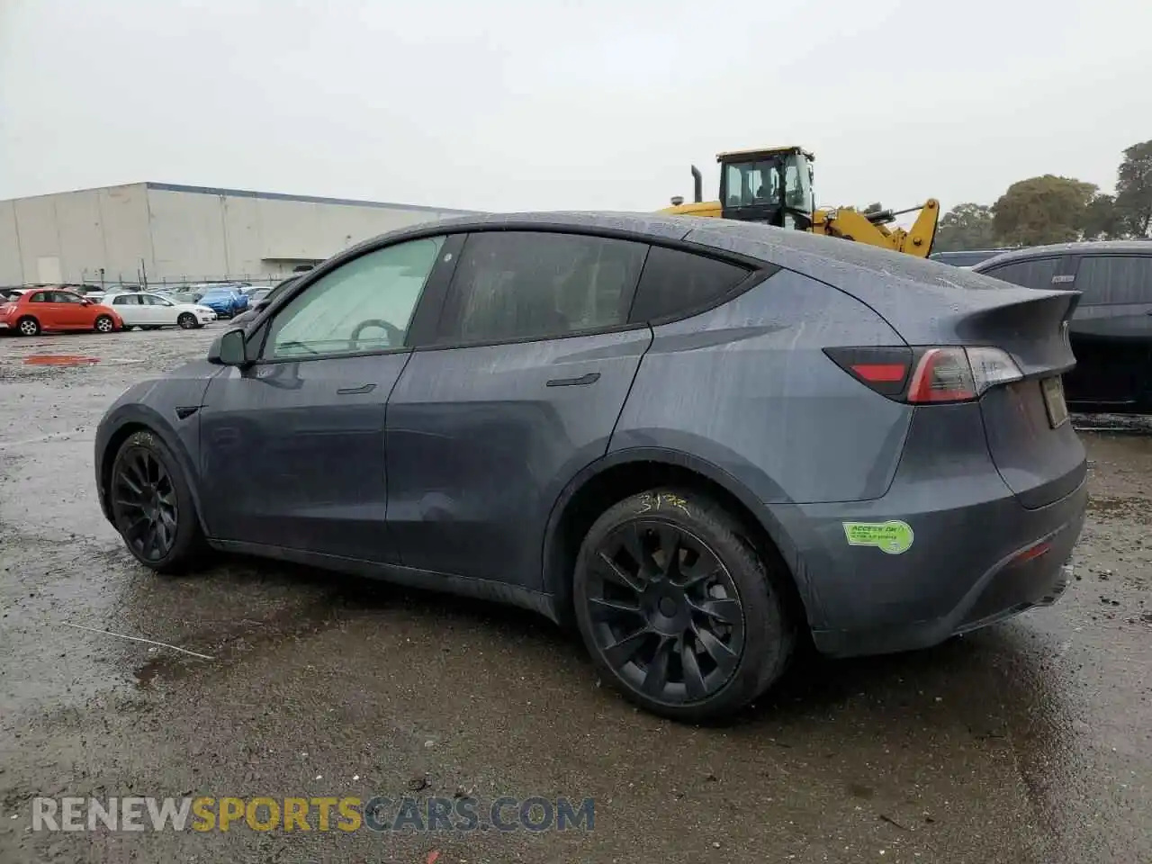 2 fotografías del automóvil dañado 7SAYGDEE9PF637686 TESLA MODEL Y 2023