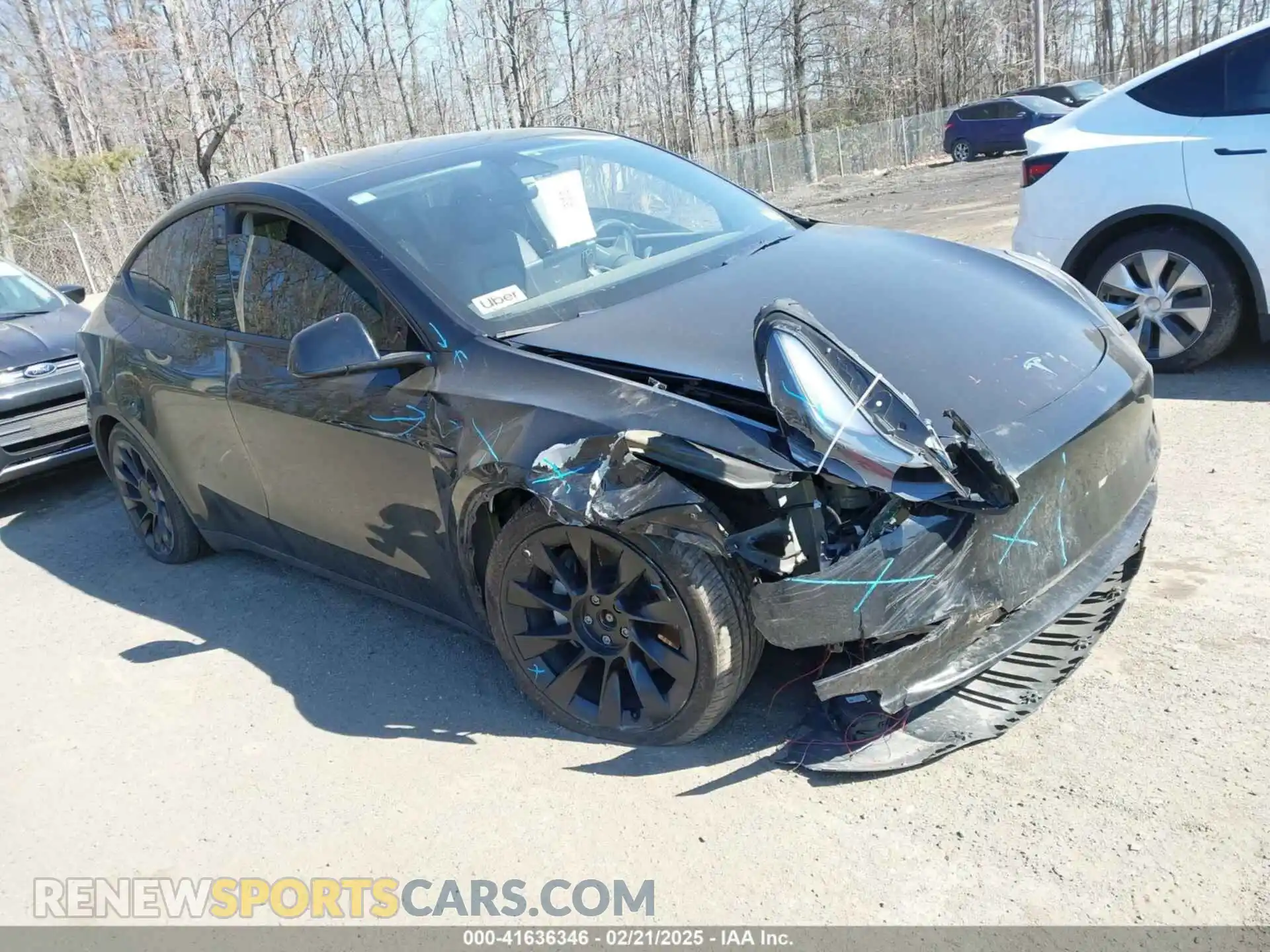 1 Photograph of a damaged car 7SAYGDEE9PF639969 TESLA MODEL Y 2023