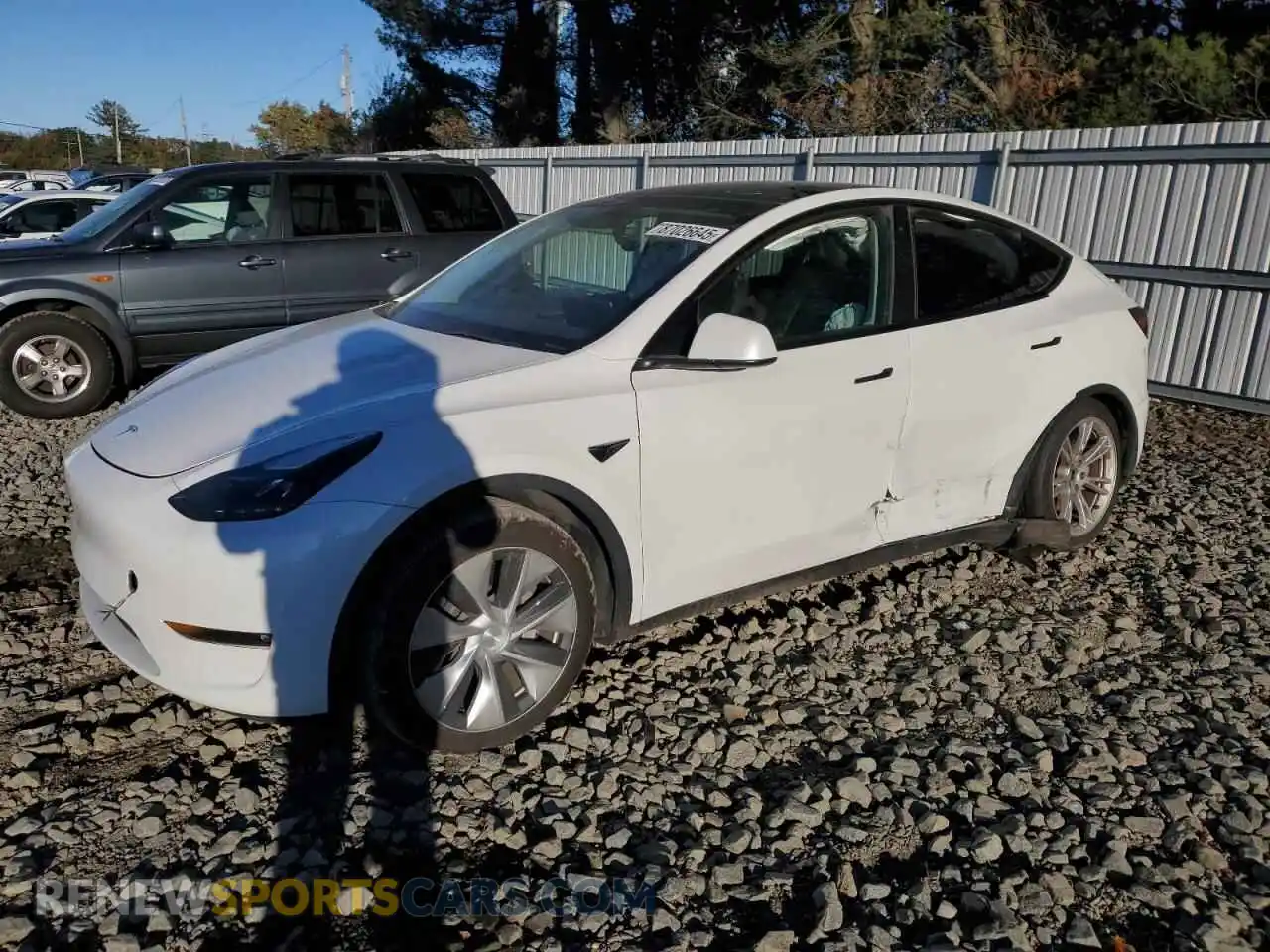 1 Photograph of a damaged car 7SAYGDEE9PF644380 TESLA MODEL Y 2023