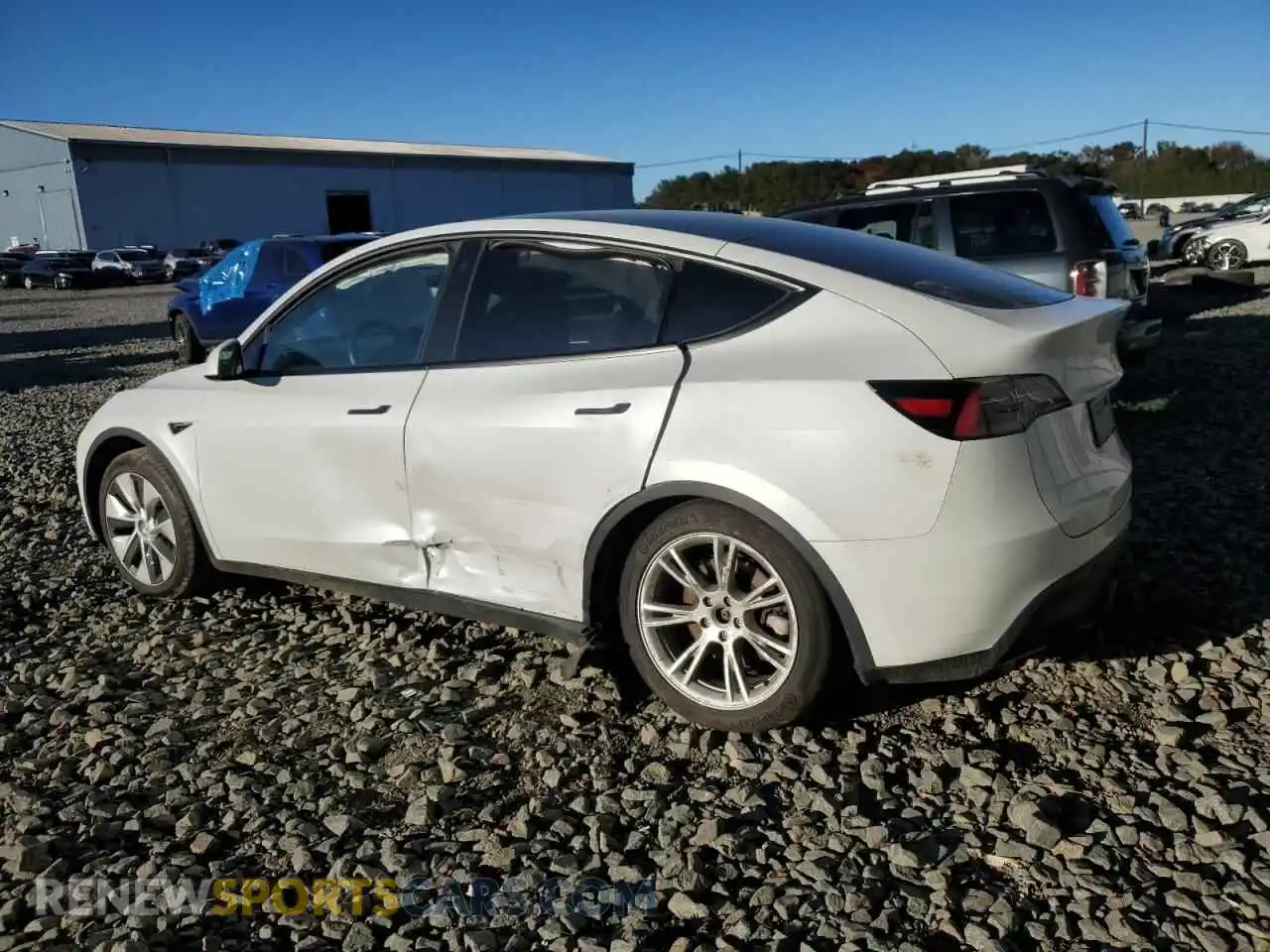 2 Photograph of a damaged car 7SAYGDEE9PF644380 TESLA MODEL Y 2023
