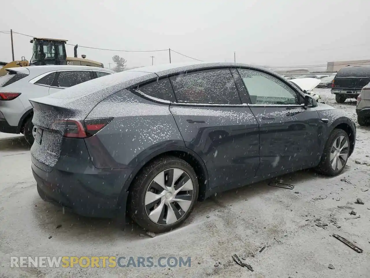3 fotografías del automóvil dañado 7SAYGDEE9PF685852 TESLA MODEL Y 2023