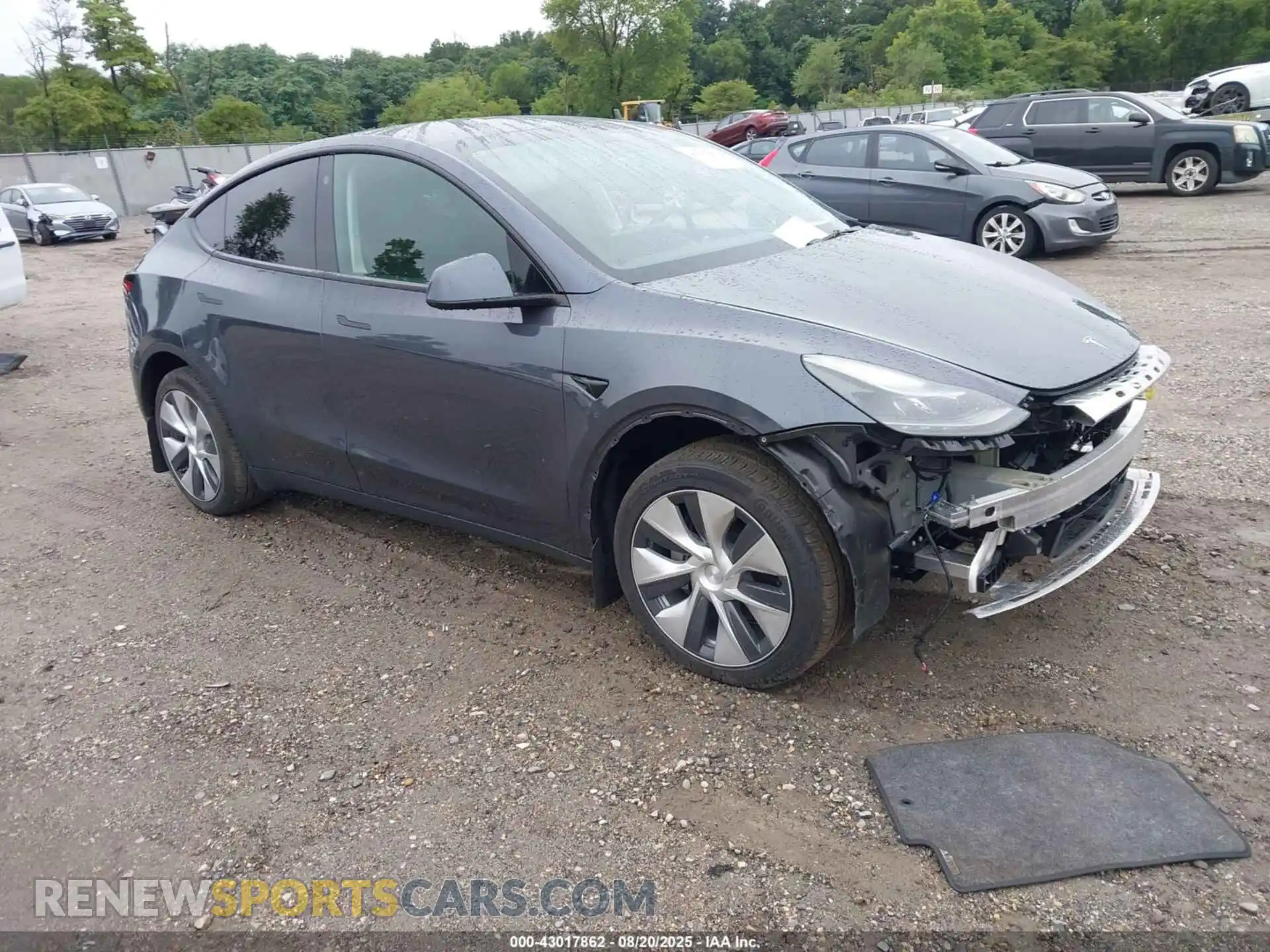1 Photograph of a damaged car 7SAYGDEE9PF686368 TESLA MODEL Y 2023