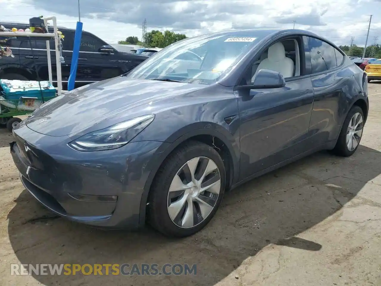 1 Photograph of a damaged car 7SAYGDEE9PF695295 TESLA MODEL Y 2023