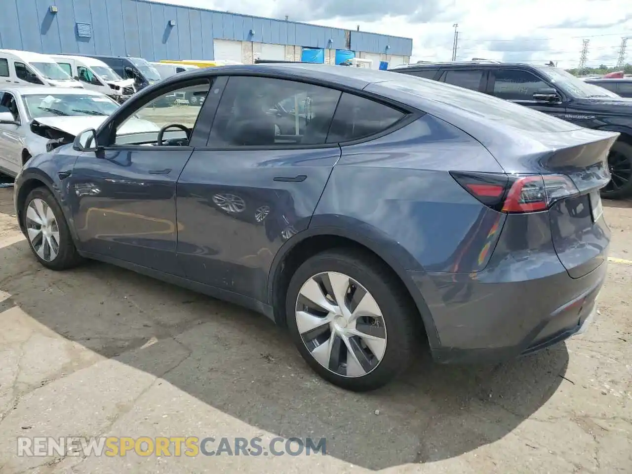2 Photograph of a damaged car 7SAYGDEE9PF695295 TESLA MODEL Y 2023