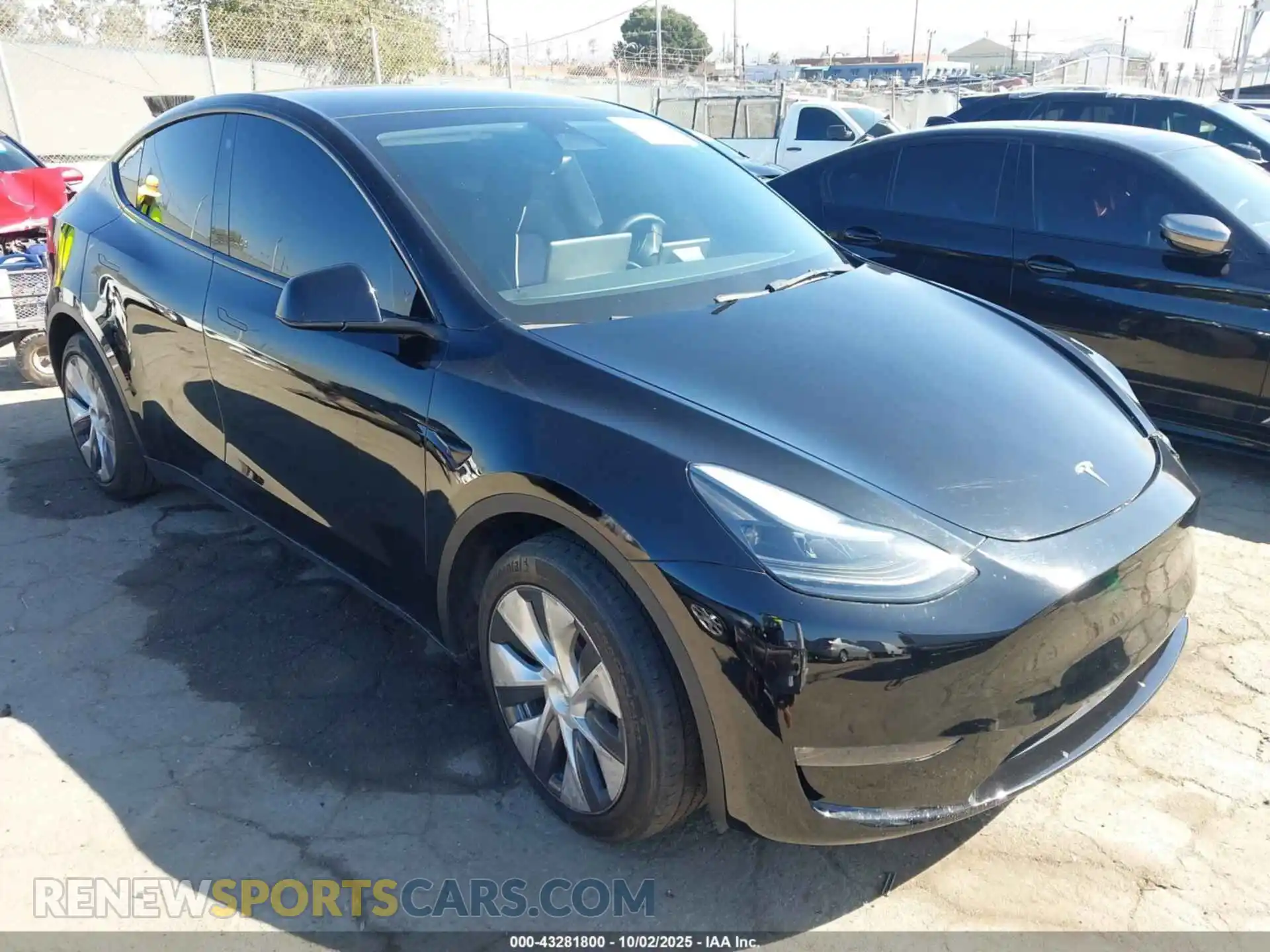 1 Photograph of a damaged car 7SAYGDEE9PF741062 TESLA MODEL Y 2023