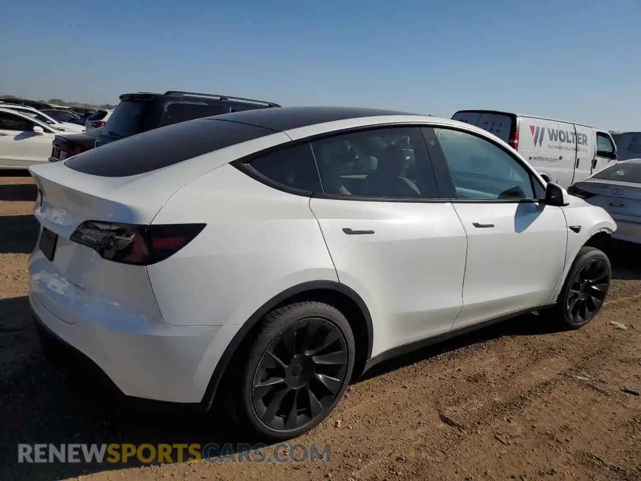 3 Photograph of a damaged car 7SAYGDEE9PF764387 TESLA MODEL Y 2023