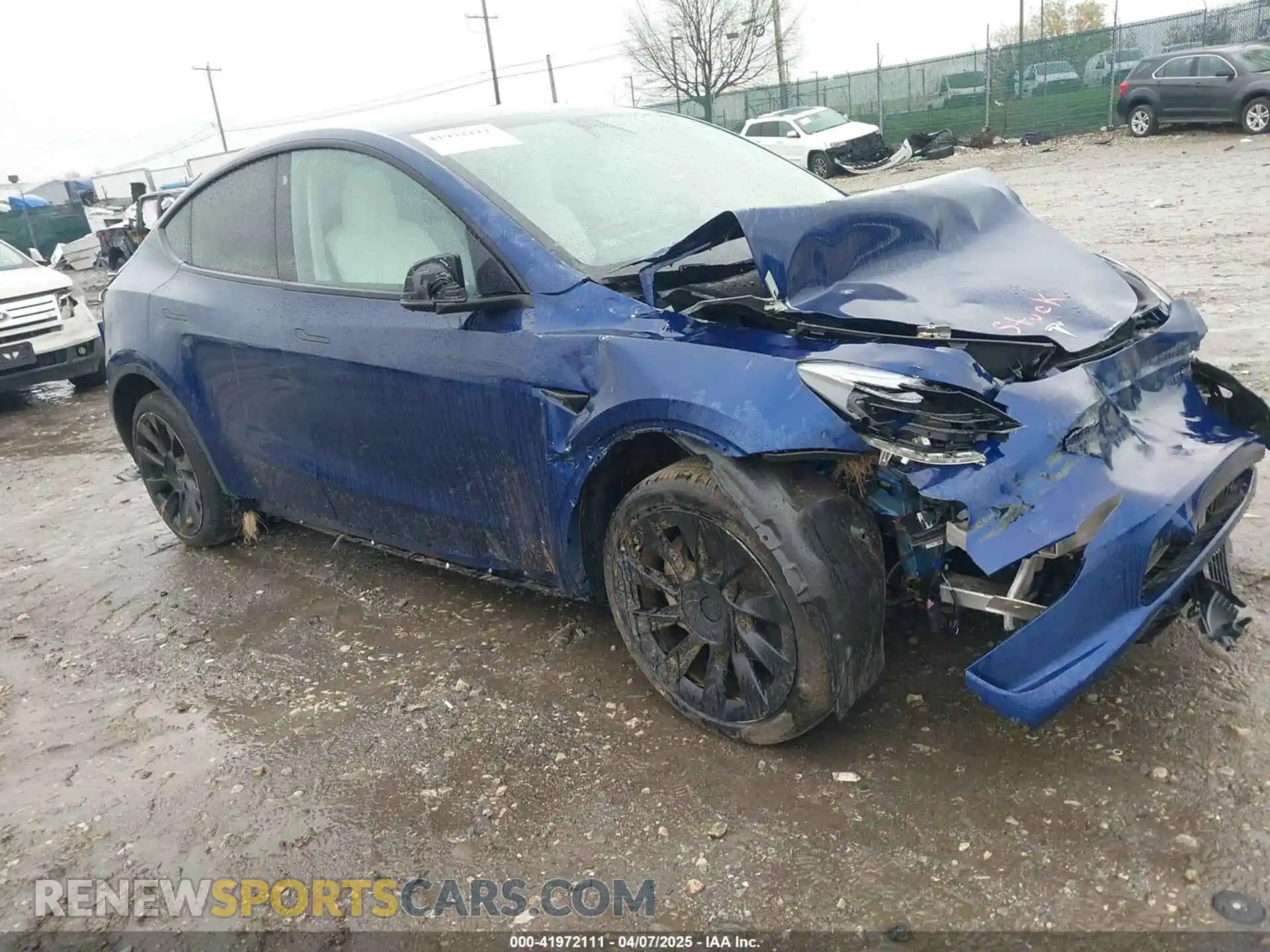 1 fotografías del automóvil dañado 7SAYGDEE9PF770268 TESLA MODEL Y 2023