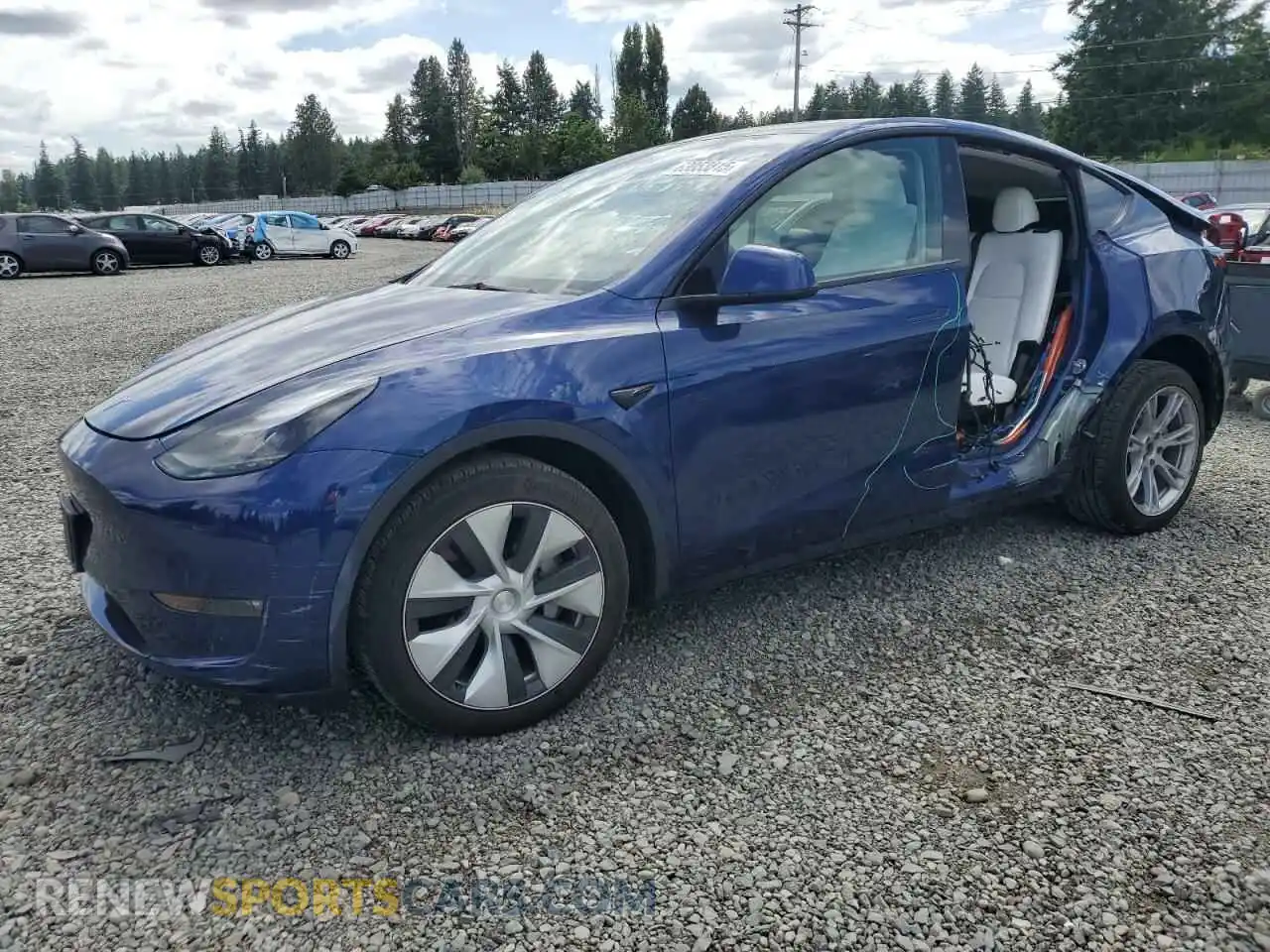 1 Photograph of a damaged car 7SAYGDEE9PF804919 TESLA MODEL Y 2023
