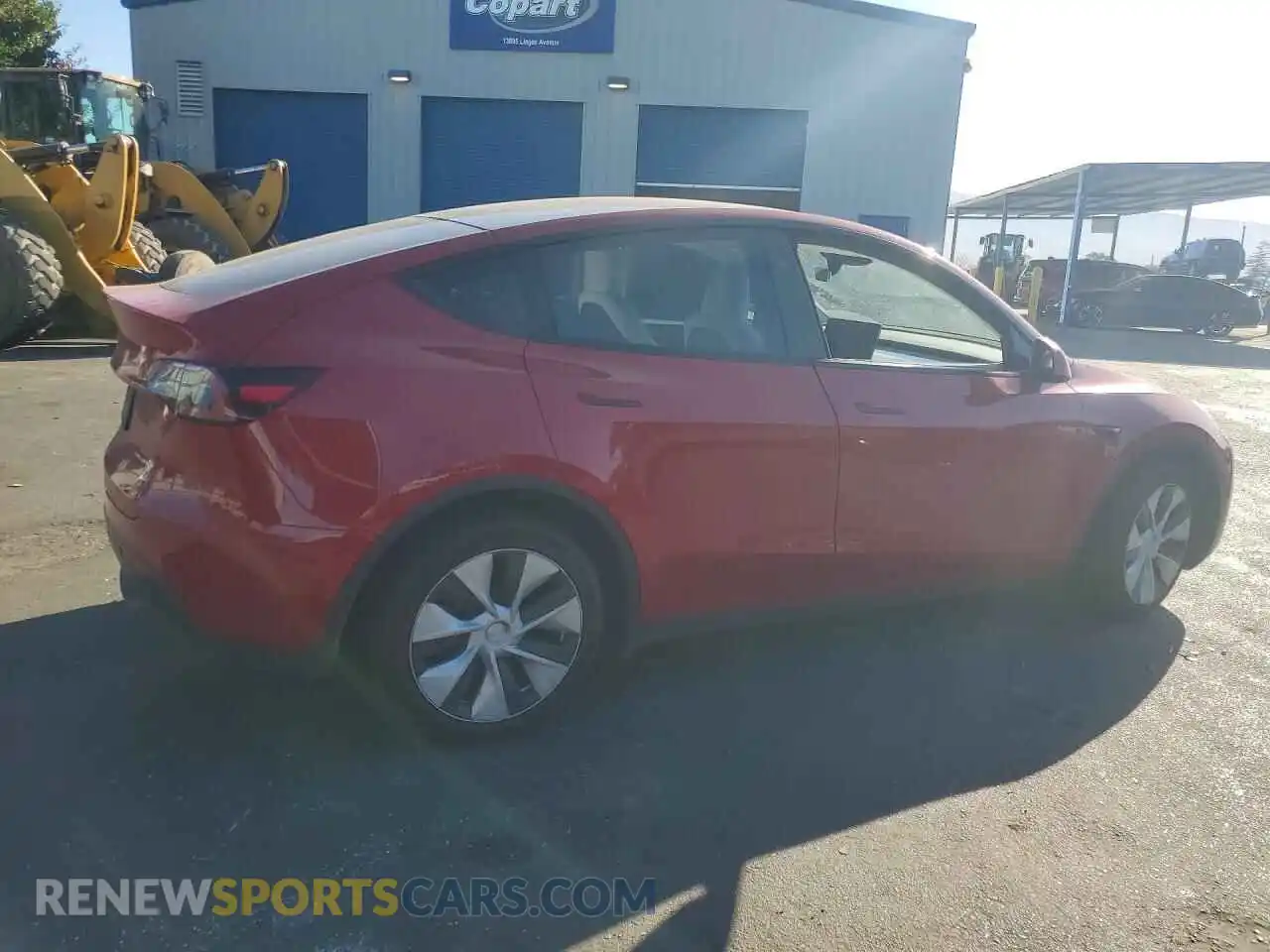 3 Фотография поврежденного автомобиля 7SAYGDEE9PF806587 TESLA MODEL Y 2023