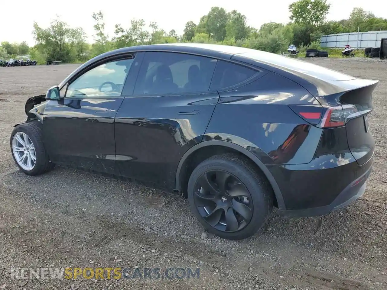 2 Photograph of a damaged car 7SAYGDEE9PF809117 TESLA MODEL Y 2023