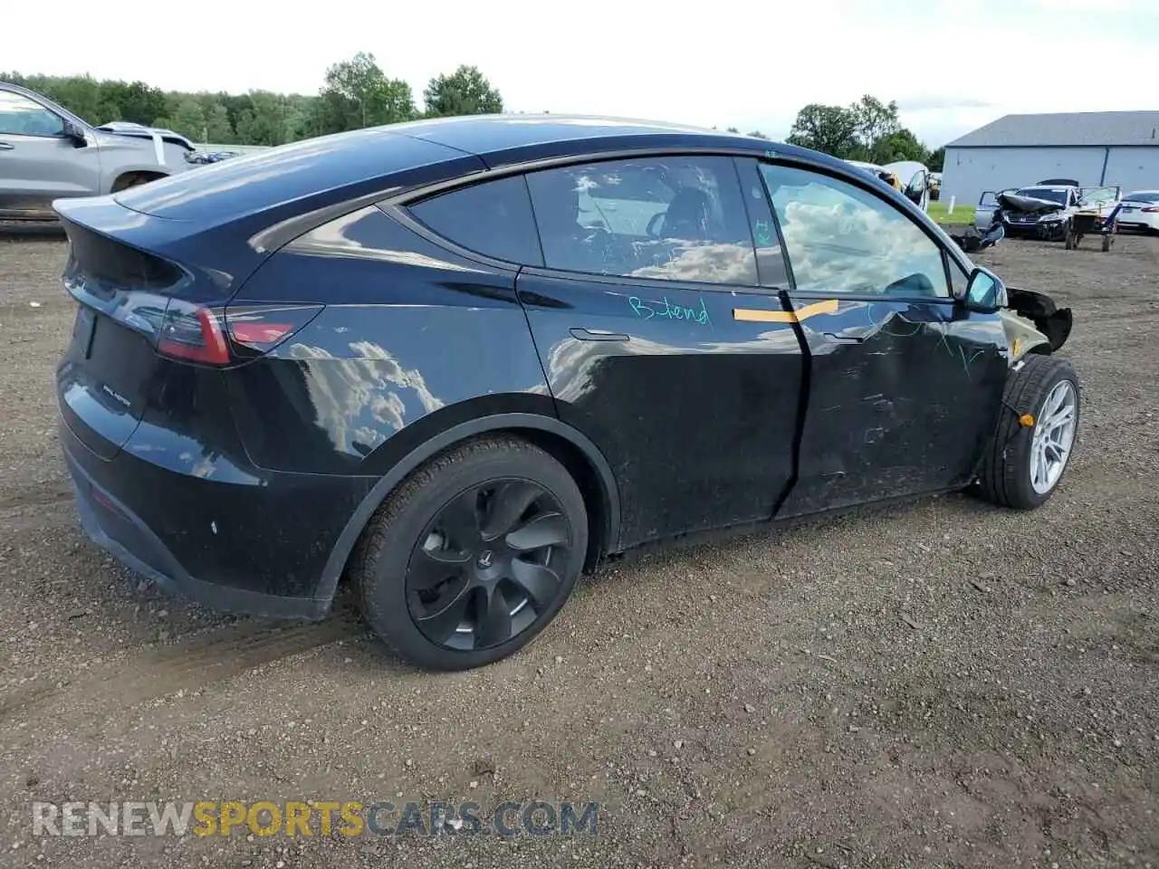 3 Photograph of a damaged car 7SAYGDEE9PF809117 TESLA MODEL Y 2023