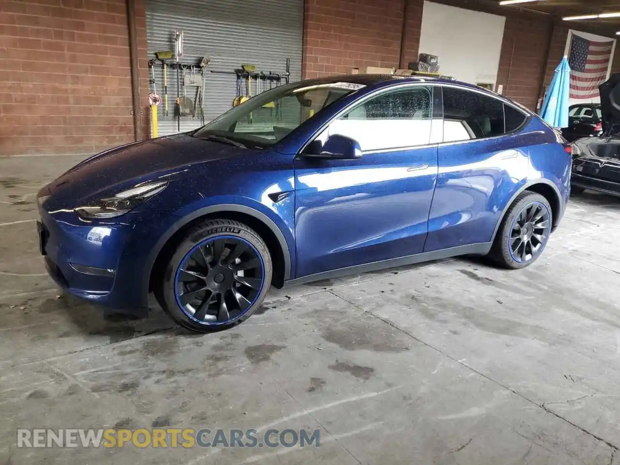 1 Photograph of a damaged car 7SAYGDEE9PF815046 TESLA MODEL Y 2023