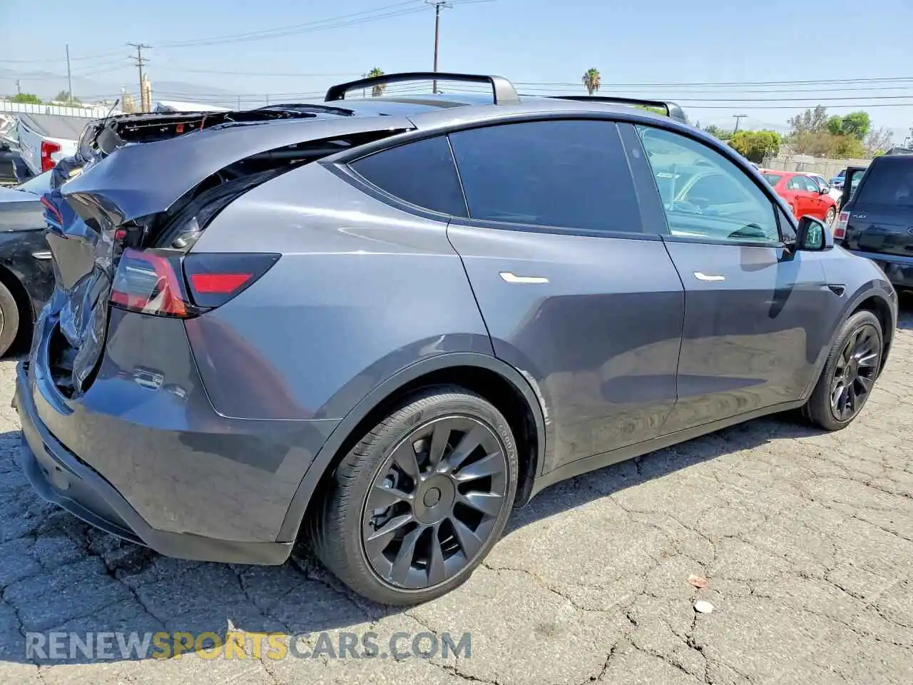 3 Photograph of a damaged car 7SAYGDEE9PF868166 TESLA MODEL Y 2023