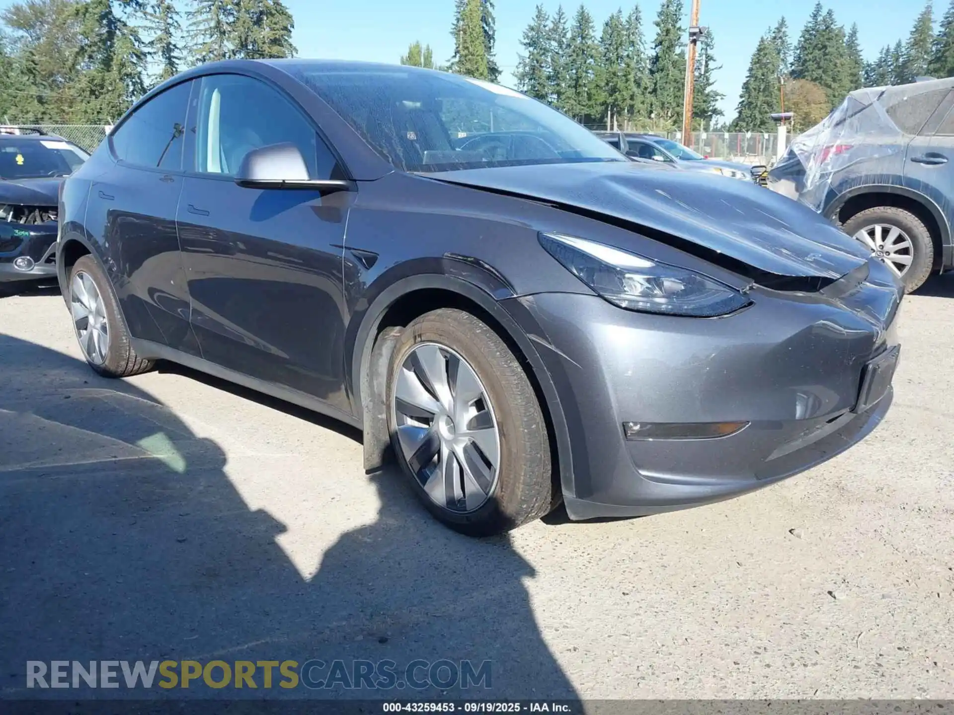 1 fotografías del automóvil dañado 7SAYGDEE9PF922212 TESLA MODEL Y 2023