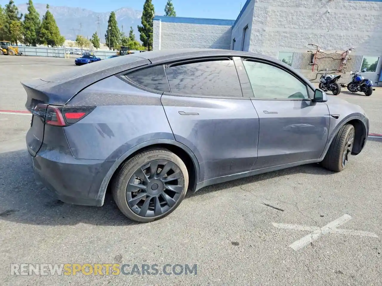 3 Photograph of a damaged car 7SAYGDEE9PF960426 TESLA MODEL Y 2023
