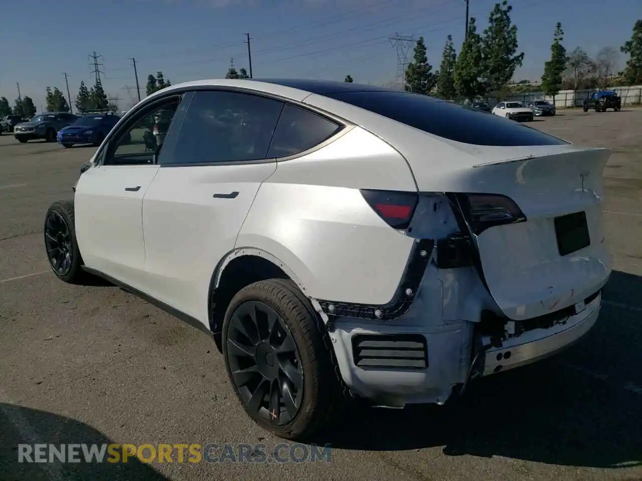 2 Photograph of a damaged car 7SAYGDEEXPA031116 TESLA MODEL Y 2023