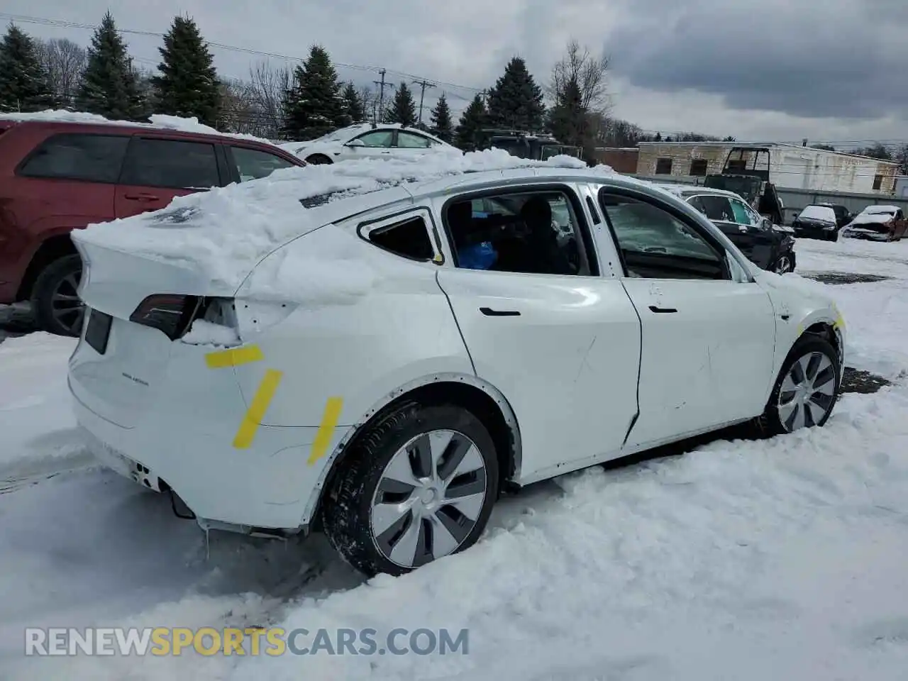 3 Photograph of a damaged car 7SAYGDEEXPA037871 TESLA MODEL Y 2023