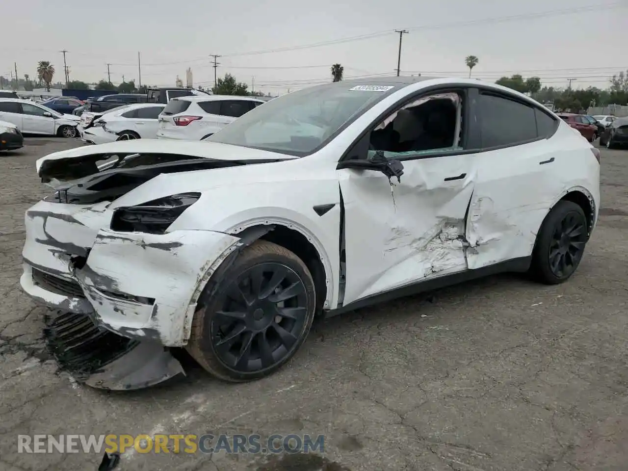 1 Photograph of a damaged car 7SAYGDEEXPA042715 TESLA MODEL Y 2023