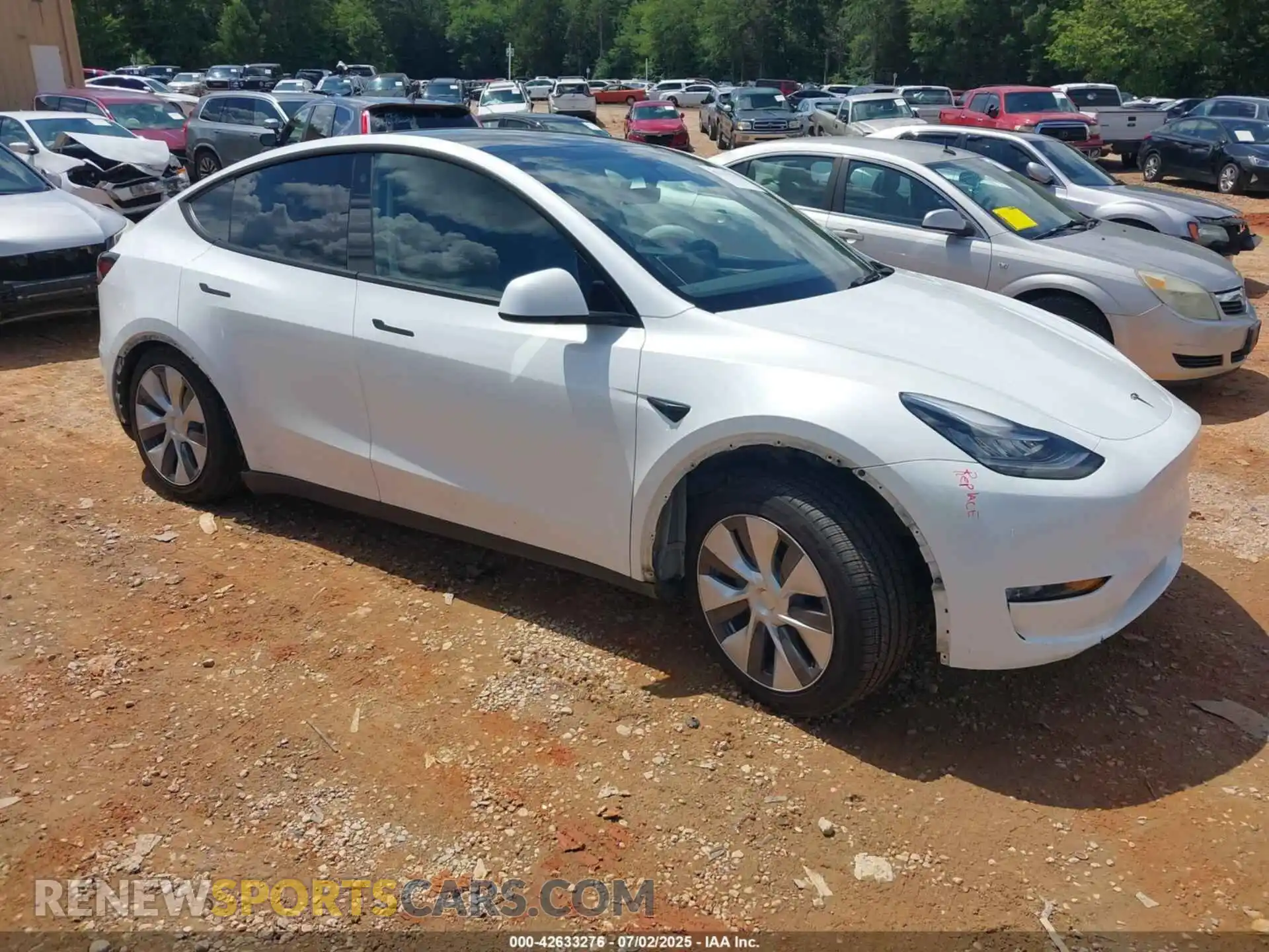 1 Photograph of a damaged car 7SAYGDEEXPA058932 TESLA MODEL Y 2023