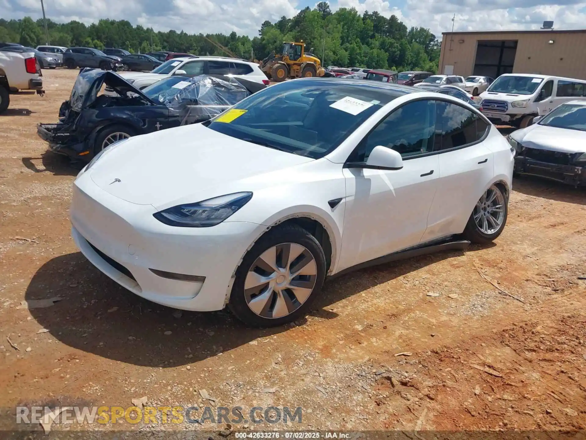 2 Photograph of a damaged car 7SAYGDEEXPA058932 TESLA MODEL Y 2023