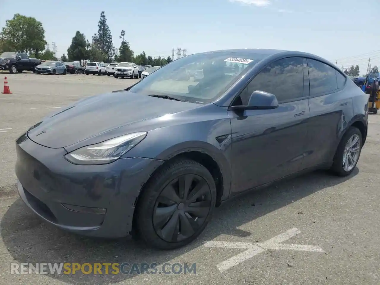 1 Photograph of a damaged car 7SAYGDEEXPA065394 TESLA MODEL Y 2023