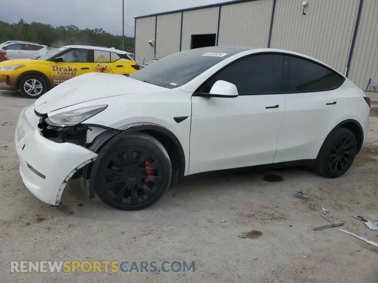 1 Photograph of a damaged car 7SAYGDEEXPA071972 TESLA MODEL Y 2023