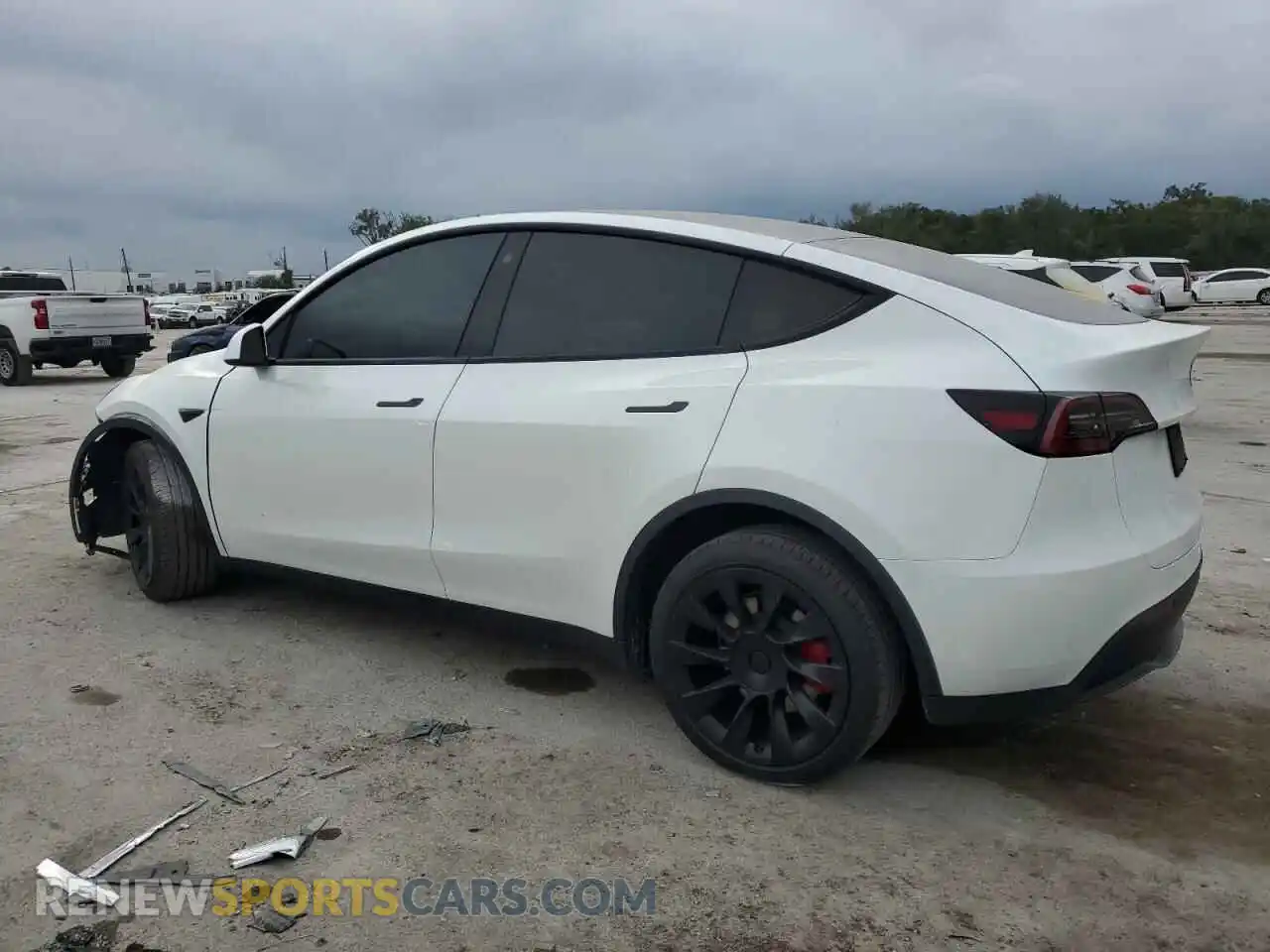 2 Photograph of a damaged car 7SAYGDEEXPA071972 TESLA MODEL Y 2023