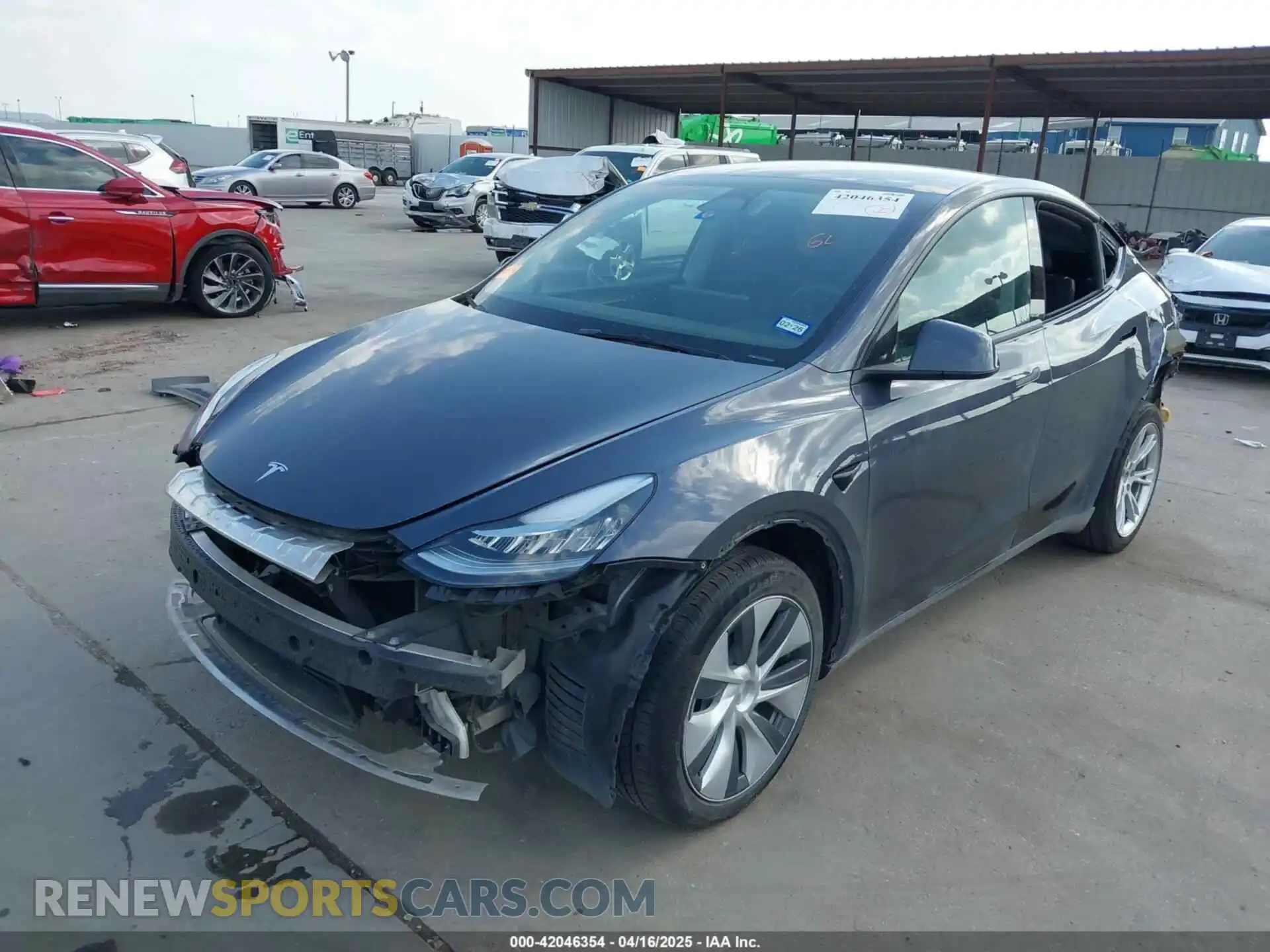 2 Photograph of a damaged car 7SAYGDEEXPA078629 TESLA MODEL Y 2023