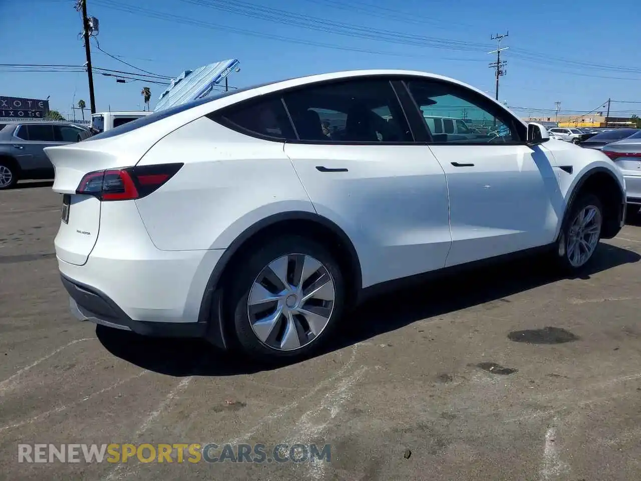 3 Фотография поврежденного автомобиля 7SAYGDEEXPA079523 TESLA MODEL Y 2023