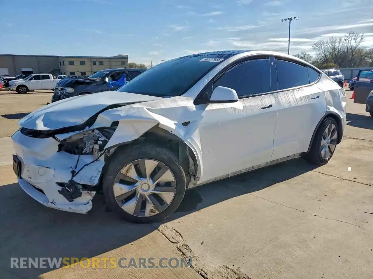 1 Photograph of a damaged car 7SAYGDEEXPA094197 TESLA MODEL Y 2023