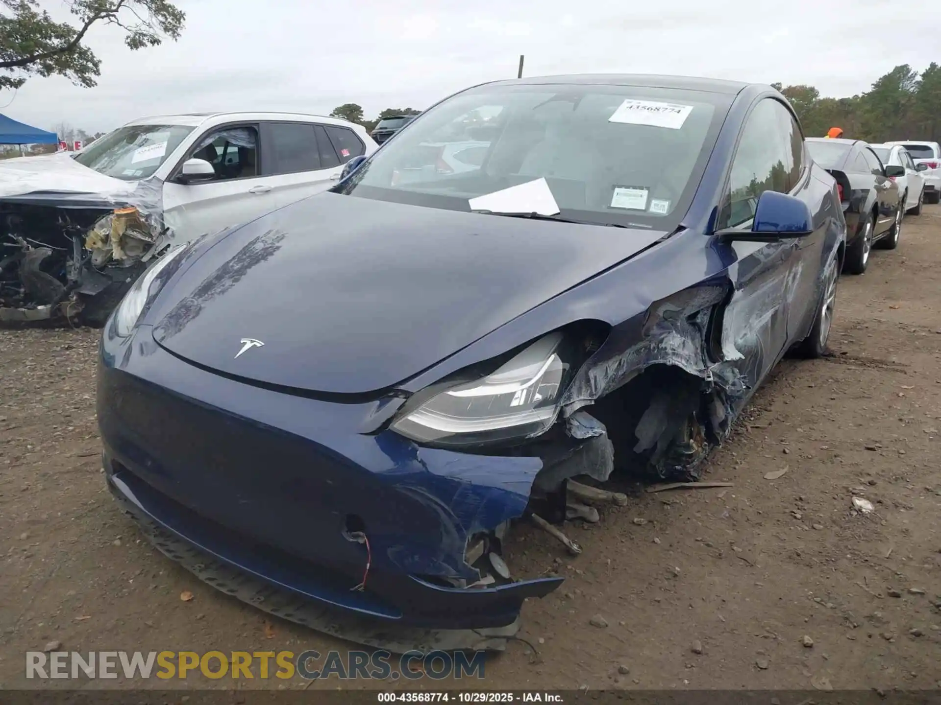 2 Photograph of a damaged car 7SAYGDEEXPA094779 TESLA MODEL Y 2023