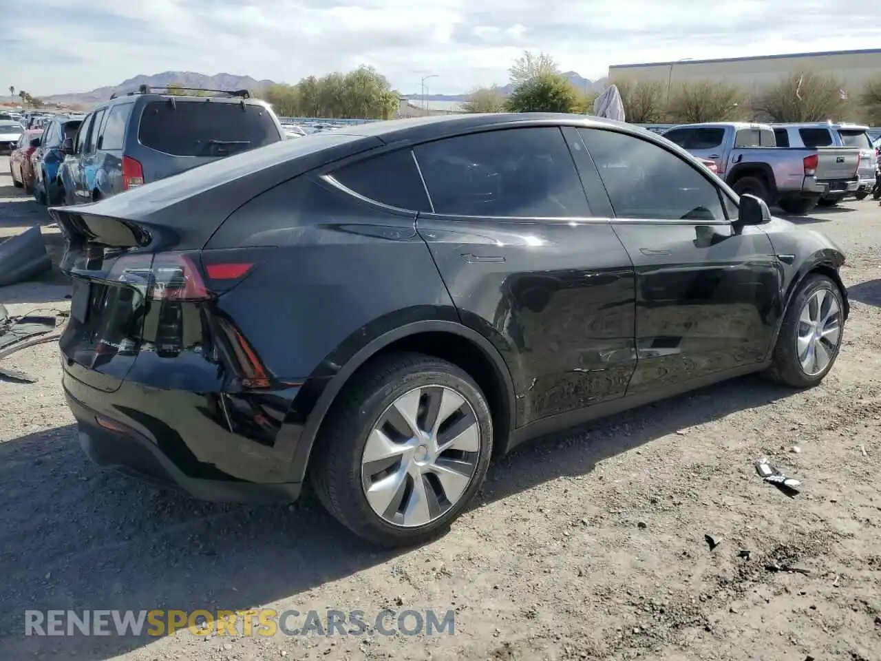 3 Фотография поврежденного автомобиля 7SAYGDEEXPA104971 TESLA MODEL Y 2023