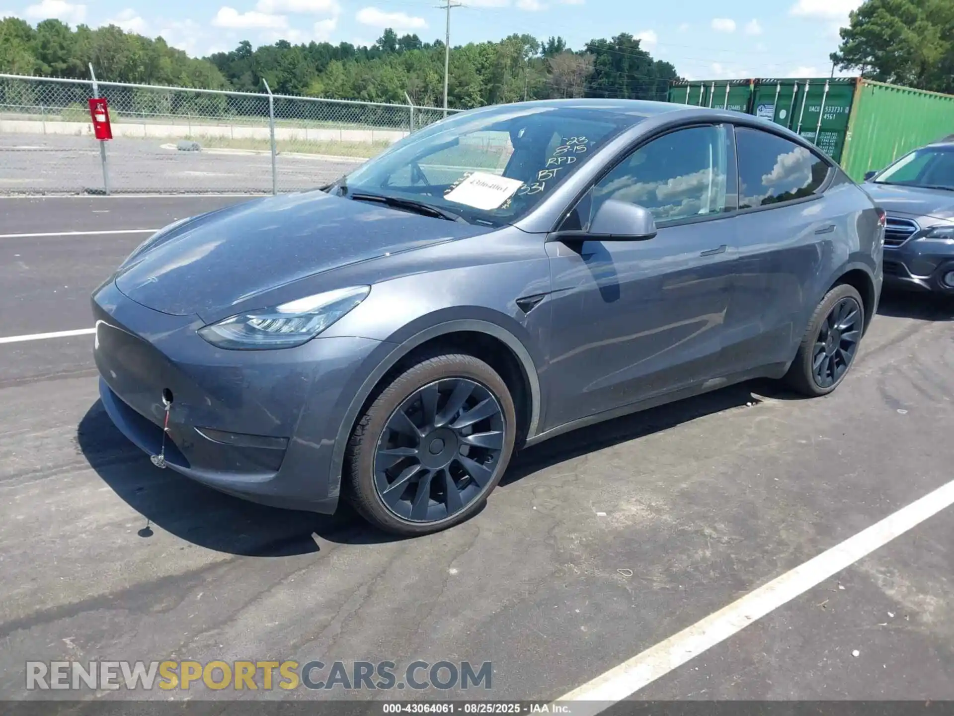 2 Photograph of a damaged car 7SAYGDEEXPA109331 TESLA MODEL Y 2023