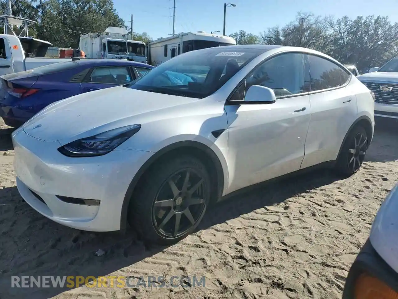 1 fotografías del automóvil dañado 7SAYGDEEXPA114111 TESLA MODEL Y 2023