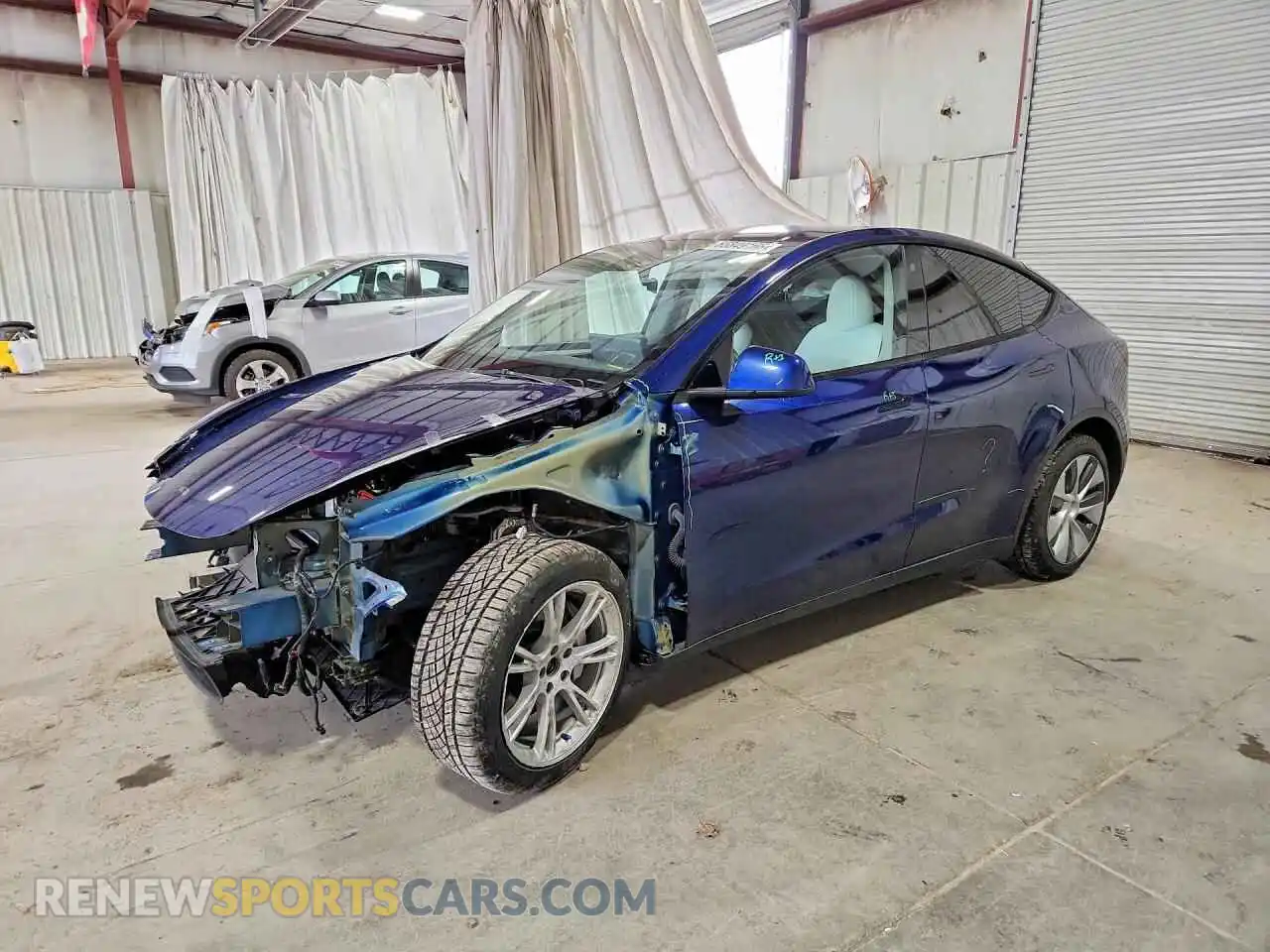 1 Photograph of a damaged car 7SAYGDEEXPA115260 TESLA MODEL Y 2023