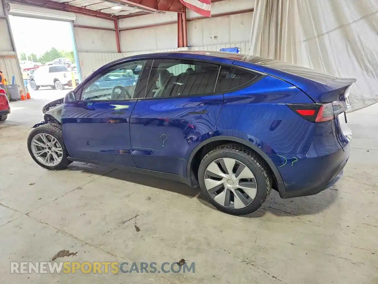 2 Photograph of a damaged car 7SAYGDEEXPA115260 TESLA MODEL Y 2023