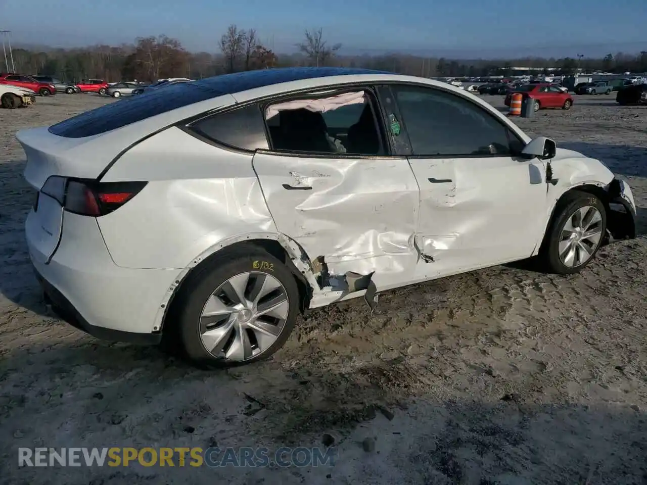 3 Photograph of a damaged car 7SAYGDEEXPA118272 TESLA MODEL Y 2023