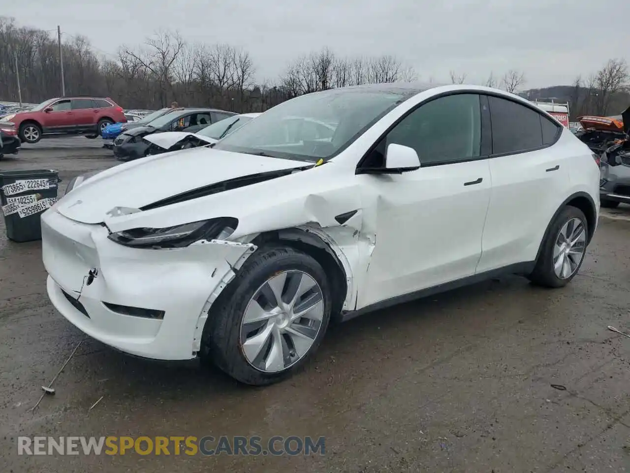 1 Фотография поврежденного автомобиля 7SAYGDEEXPA122953 TESLA MODEL Y 2023