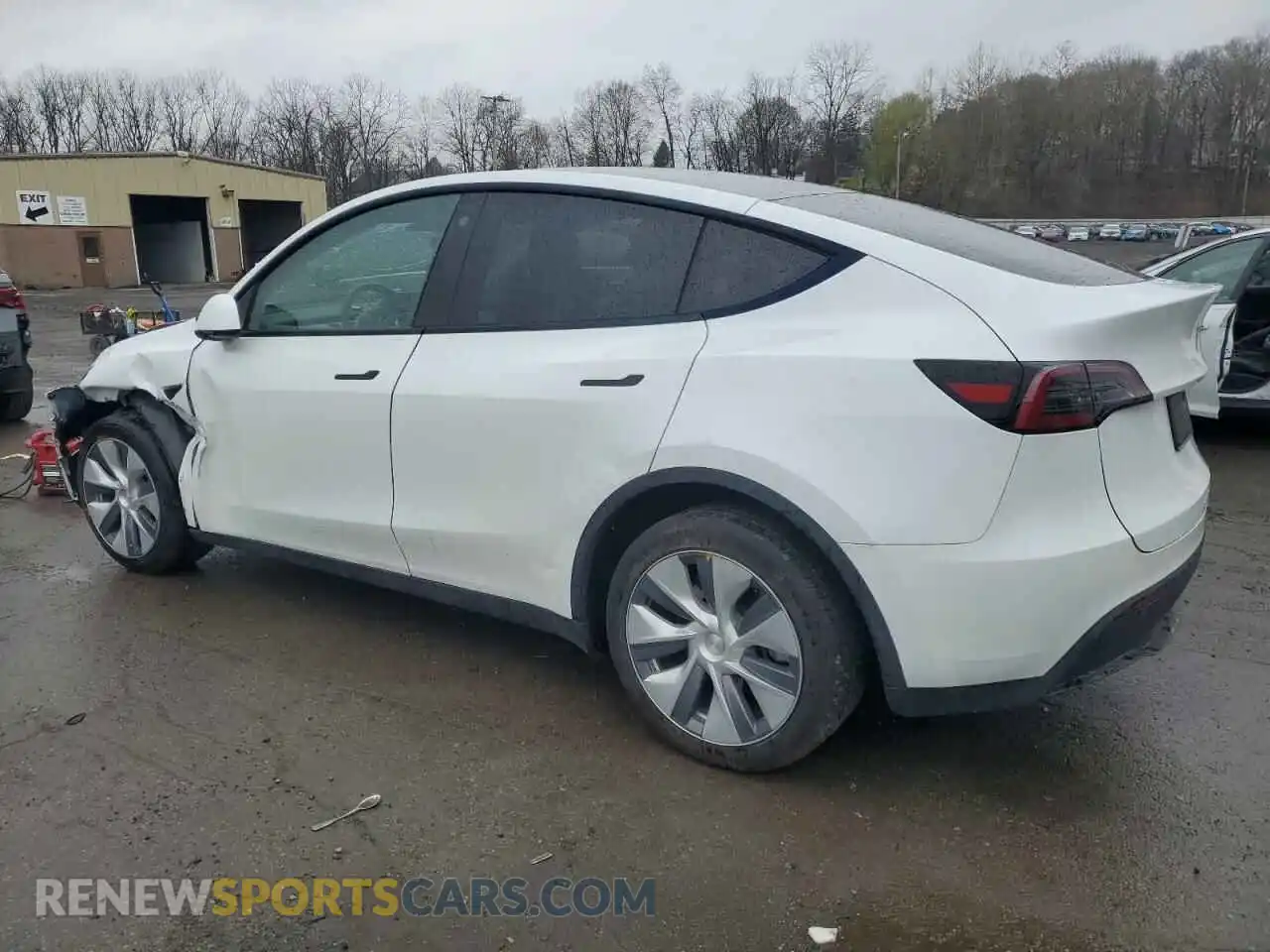 2 Фотография поврежденного автомобиля 7SAYGDEEXPA122953 TESLA MODEL Y 2023