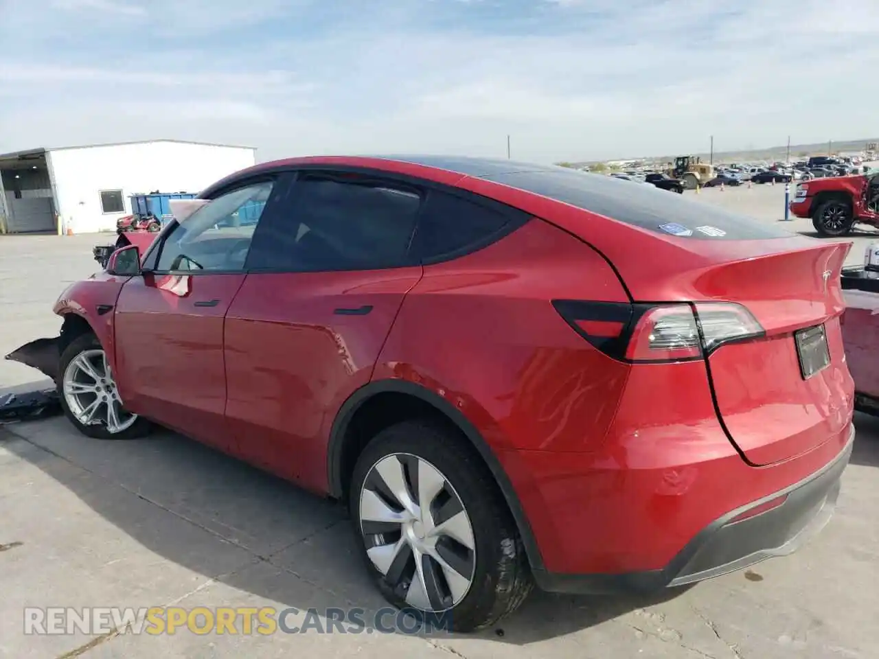 2 Photograph of a damaged car 7SAYGDEEXPA136061 TESLA MODEL Y 2023