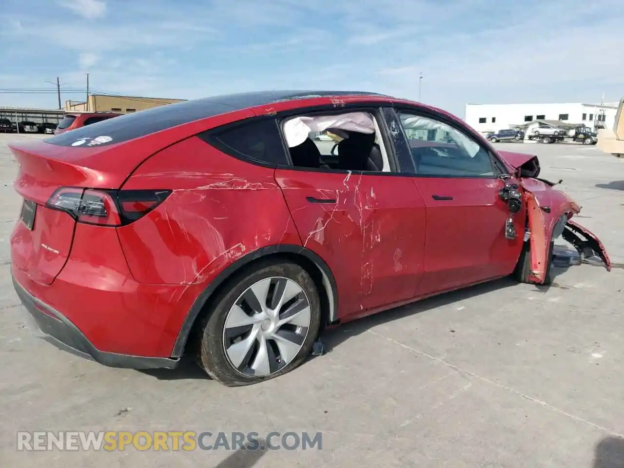 3 Photograph of a damaged car 7SAYGDEEXPA136061 TESLA MODEL Y 2023