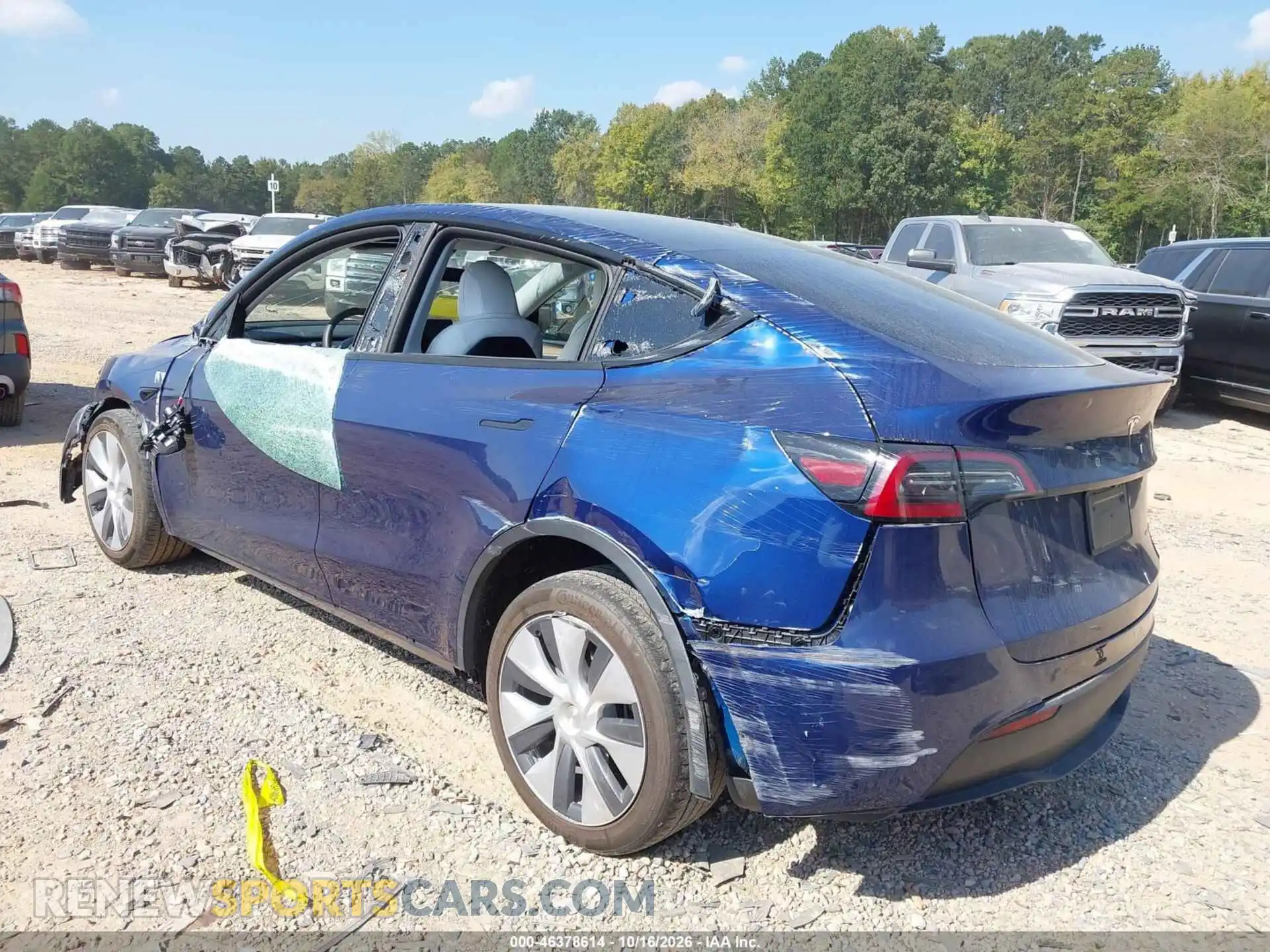 3 Фотография поврежденного автомобиля 7SAYGDEEXPA136397 TESLA MODEL Y 2023
