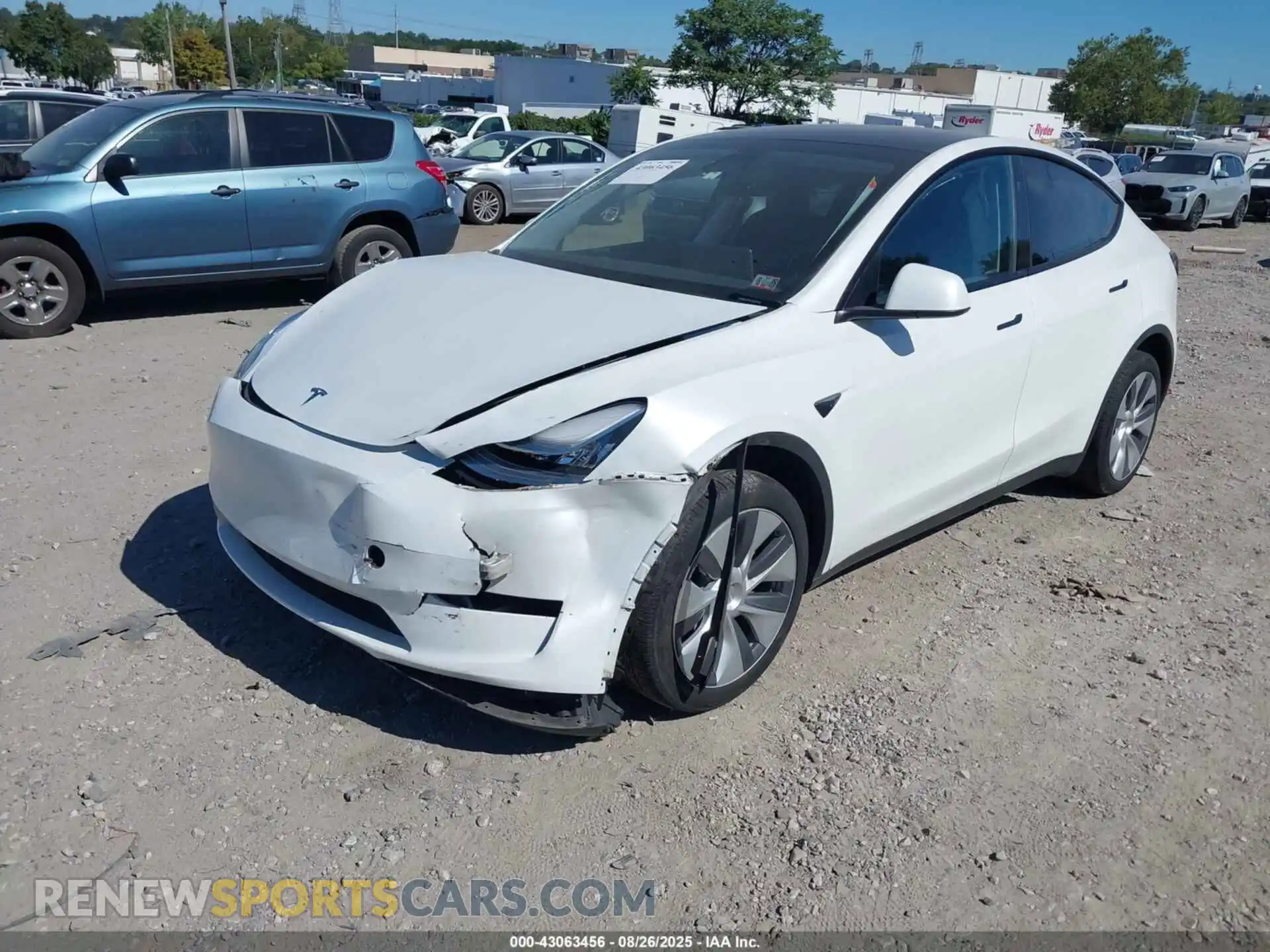 2 Photograph of a damaged car 7SAYGDEEXPA149053 TESLA MODEL Y 2023