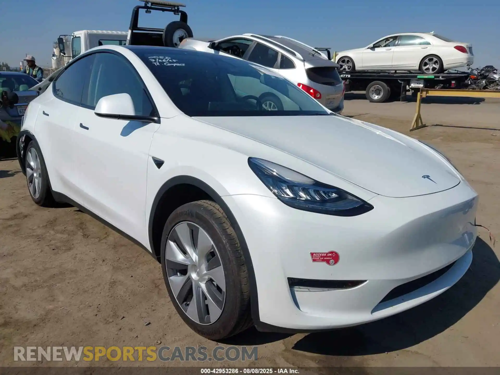 1 Photograph of a damaged car 7SAYGDEEXPA150557 TESLA MODEL Y 2023
